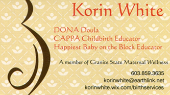 in good hands recommends doula korin white